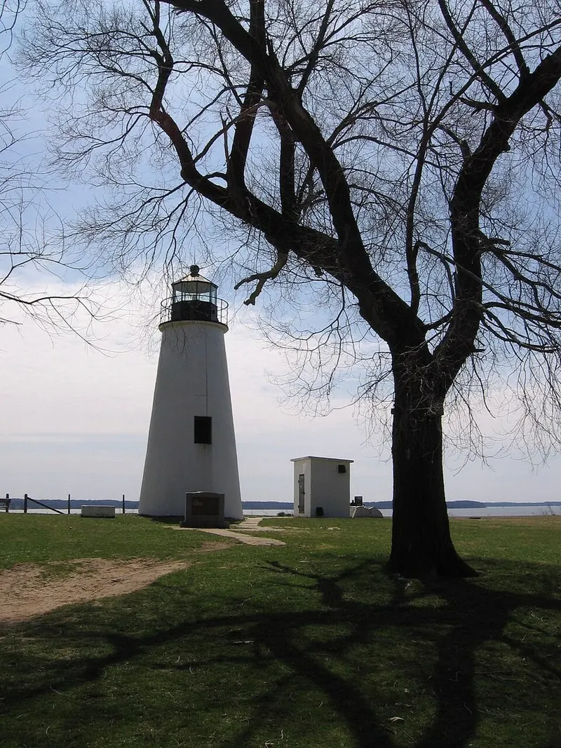 Turkey Point Lighthouse at Elk Neck State Park, Cecil County, Maryland